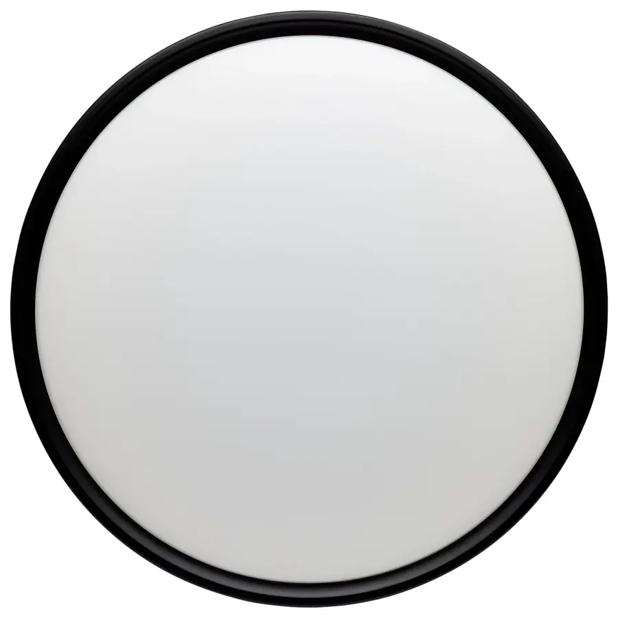 15" Flush Mount with Night Light - Matte Black - Image 10