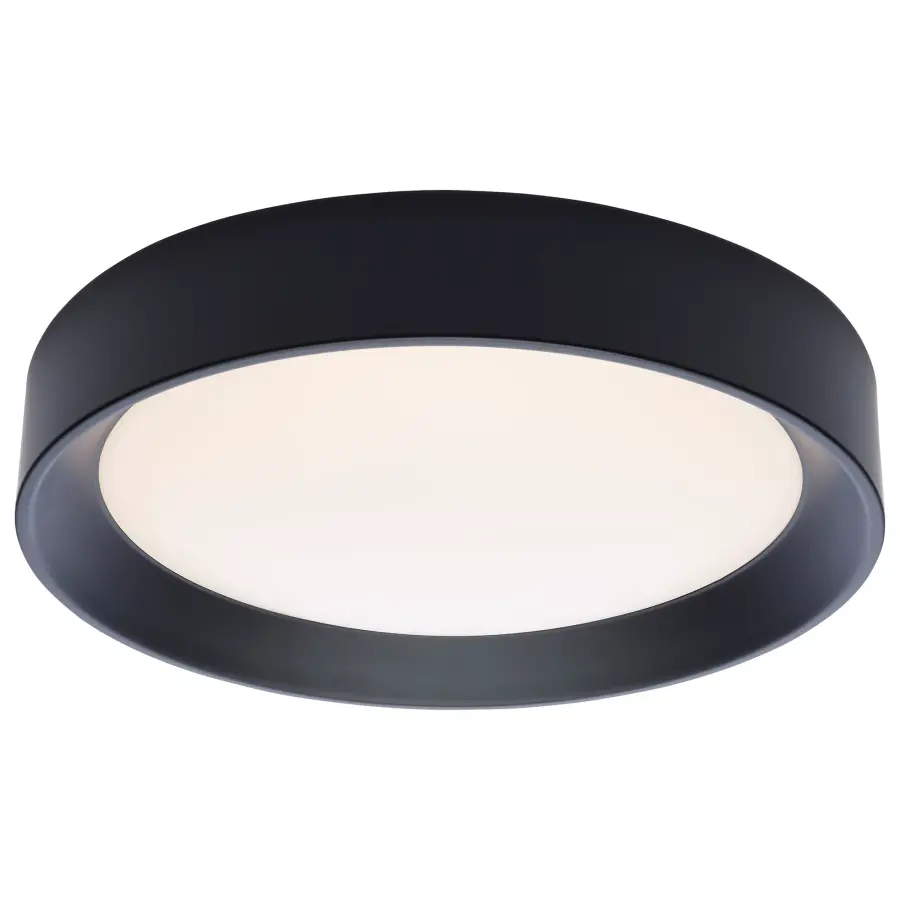 Selene 13" LED Flush Mount with Halo Accent - Image 2