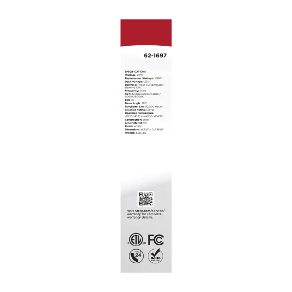 Selene 17" LED Flush Mount with Halo Accent - Image 14
