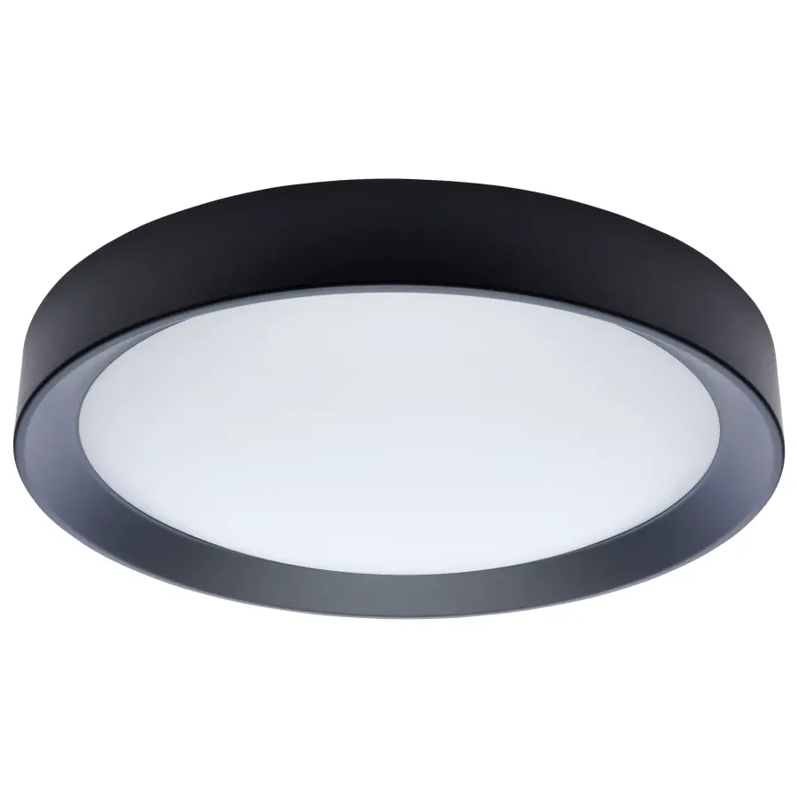 Selene 17" LED Flush Mount with Halo Accent - Image 1
