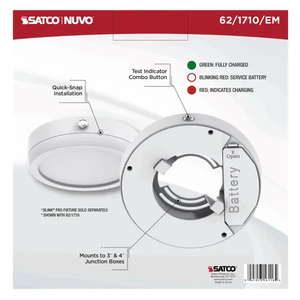 Blink Pro Emergency Battery Backup - 7 Inch Round - Image 4