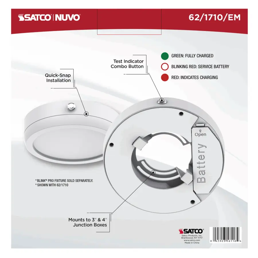 Blink Pro Emergency Battery Backup - 7 Inch Round - Image 4