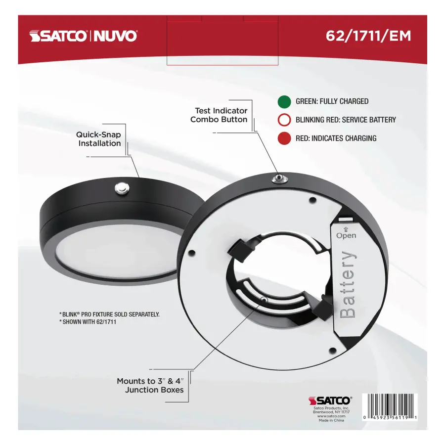 Blink Pro Emergency Battery Backup - 7 Inch Round - Image 4