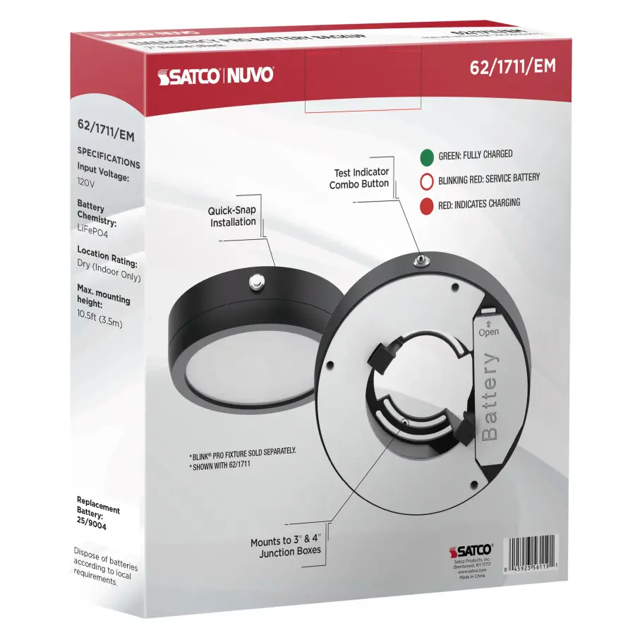 Blink Pro Emergency Battery Backup - 7 Inch Round - Image 7