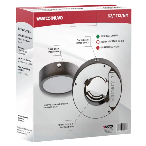 Blink Pro Emergency Battery Backup - 7 Inch Round - Image 7