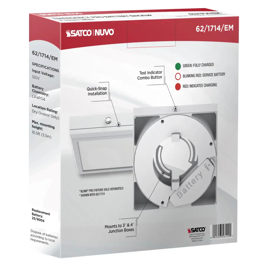 Blink Pro Emergency Battery Backup - 7 Inch Square - Image 7