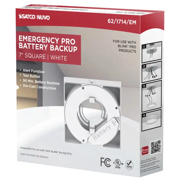 Blink Pro Emergency Battery Backup - 7 Inch Square - Image 8