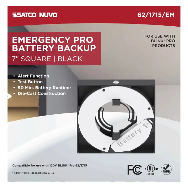 Blink Pro Emergency Battery Backup - 7 Inch Square - Image 3