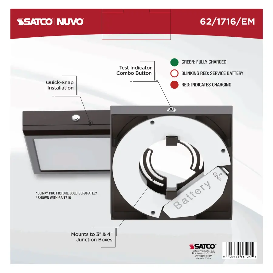 Blink Pro Emergency Battery Backup - 7 Inch Square - Bronze - Image 4