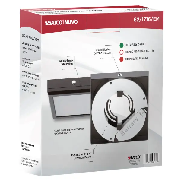 Blink Pro Emergency Battery Backup - 7 Inch Square - Bronze - Image 7