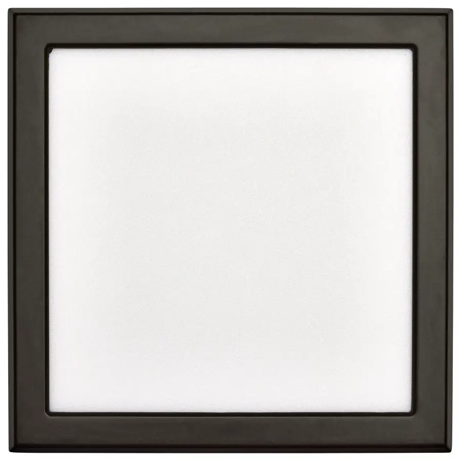 Blink Pro 7" Square LED Flush Mount in Bronze - Image 4