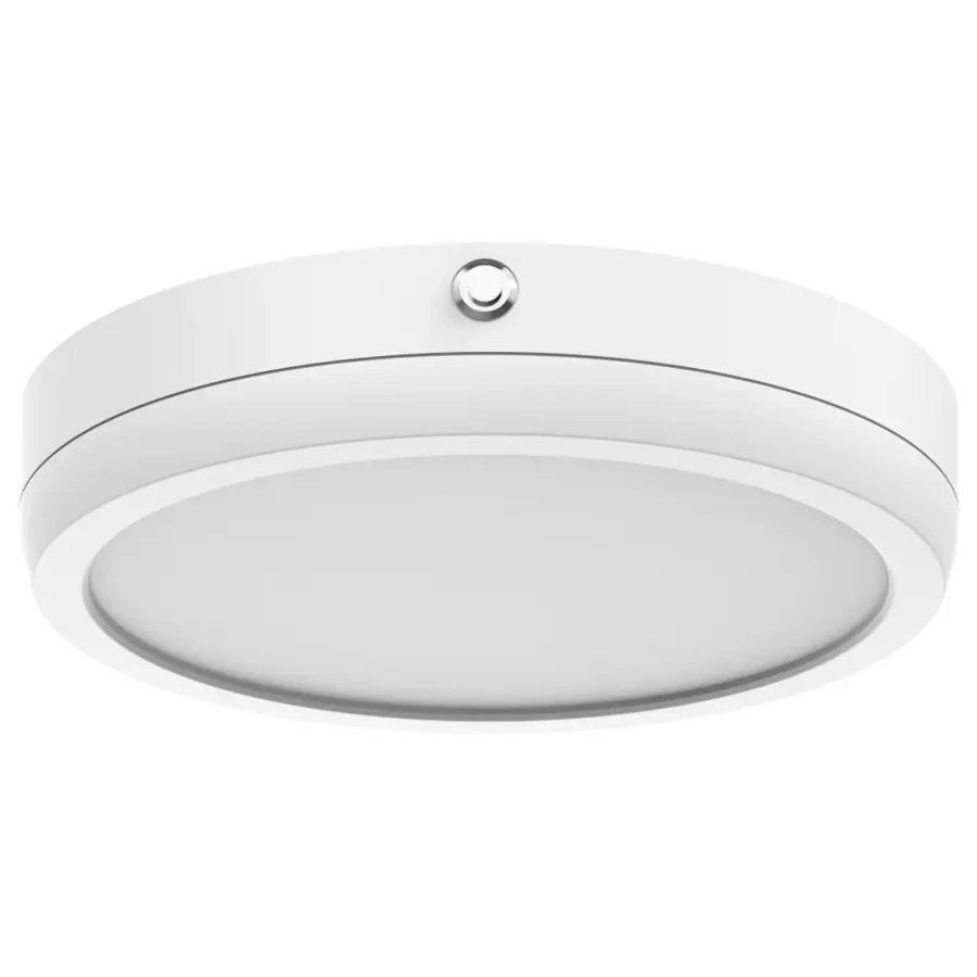 Blink Pro Emergency Battery Backup Round Flush Mount - 9 Inch White - Image 1