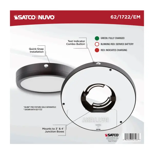 Blink Pro Emergency Battery Backup - 9 Inch Round - Image 4
