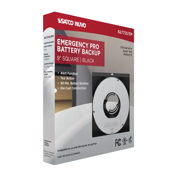 Blink Pro Emergency Battery Backup - 9 Inch Square - Image 7