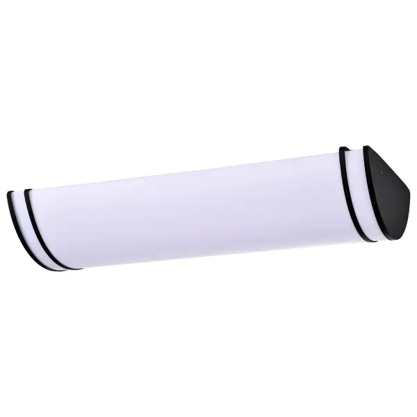 Glamour LED 25" Linear Flush Mount - Black - Image 1