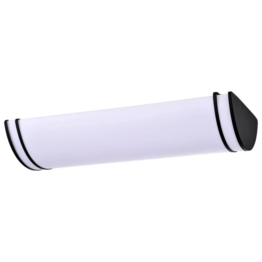 Glamour LED 25" Linear Flush Mount - Black - Image 1
