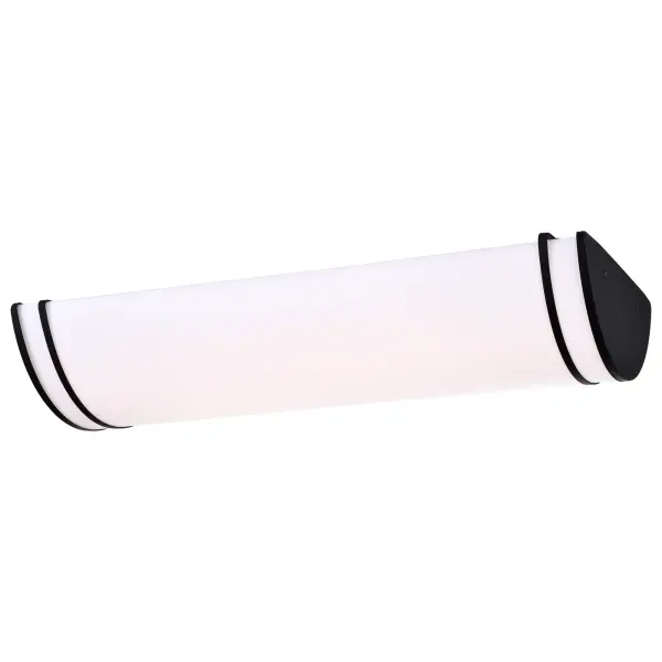 Glamour LED 25" Linear Flush Mount - Black - Image 2
