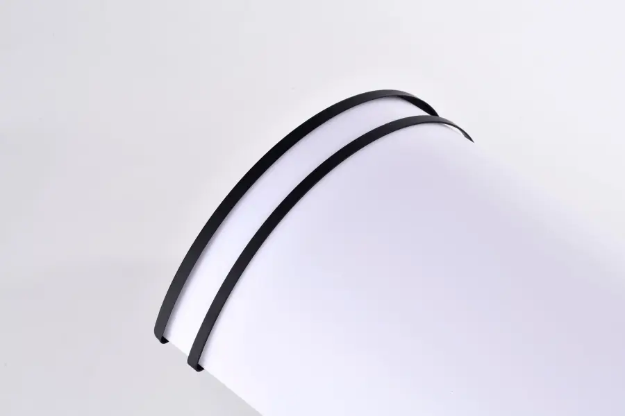Glamour LED 25" Linear Flush Mount - Black - Image 11