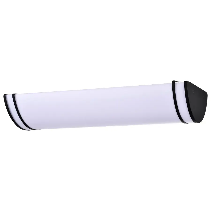 Glamour LED 25" Linear Flush Mount - Black - Image 3