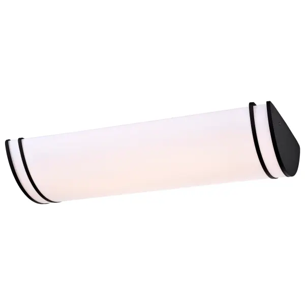 Glamour LED 25" Linear Flush Mount - Black - Image 5