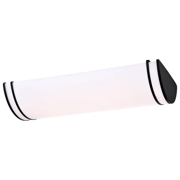Glamour LED 25" Linear Flush Mount - Black - Image 6