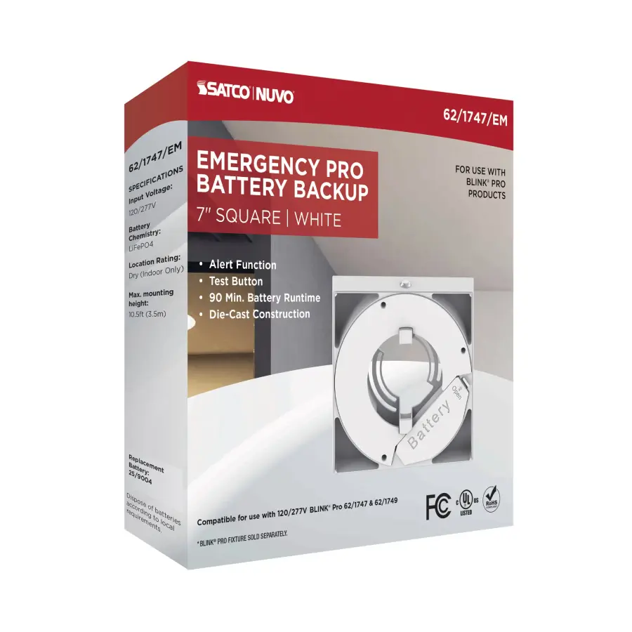 BLINK Pro Emergency Battery Backup - 7 Inch Square - Image 6