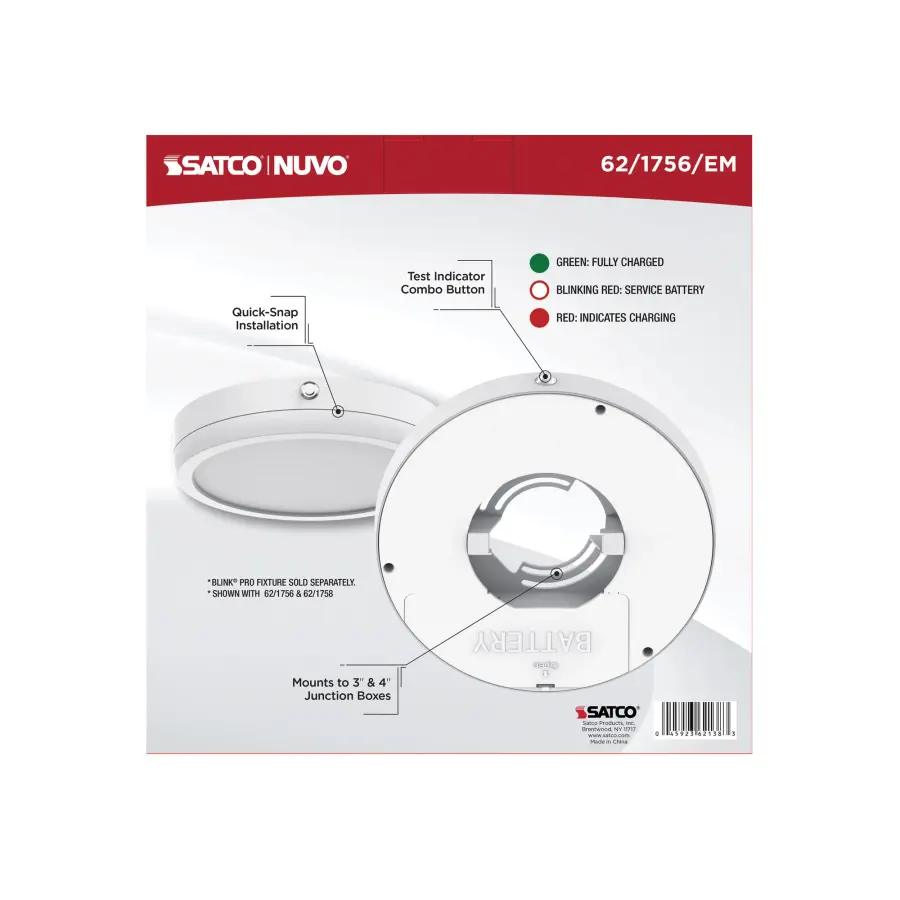 BLINK Pro Emergency Battery Backup - 9 Inch Round - Image 2