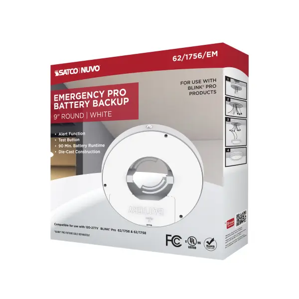 BLINK Pro Emergency Battery Backup - 9 Inch Round - Image 5