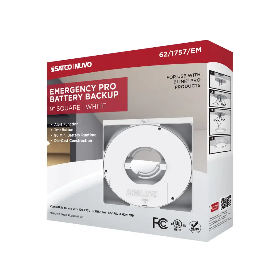 BLINK Pro Emergency Battery Backup - 9 Inch Square - Image 5