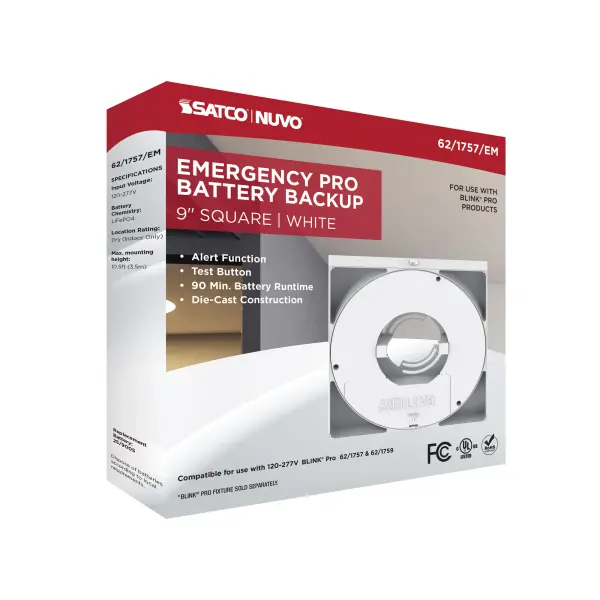BLINK Pro Emergency Battery Backup - 9 Inch Square - Image 6