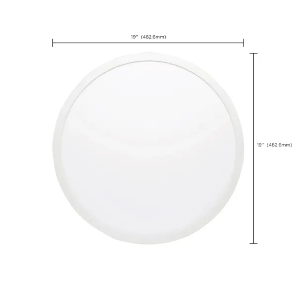 Blink Pro Plus 19" Round LED Flush Mount - Image 13