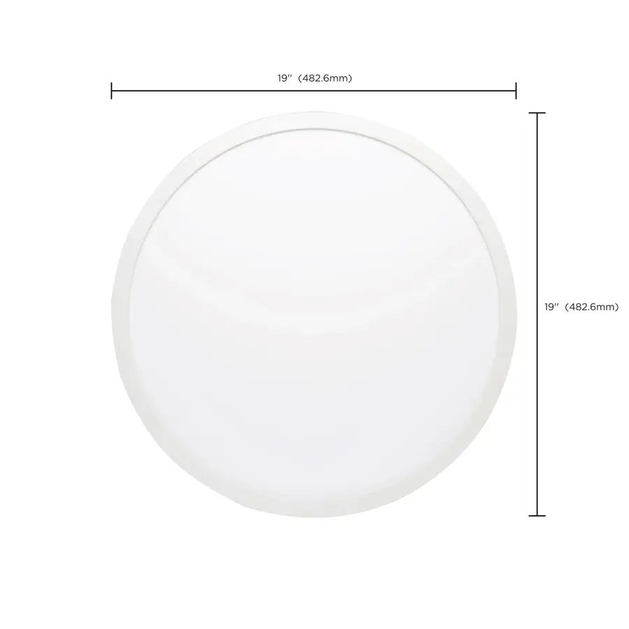 Blink Pro Plus 19" Round LED Flush Mount - Image 13