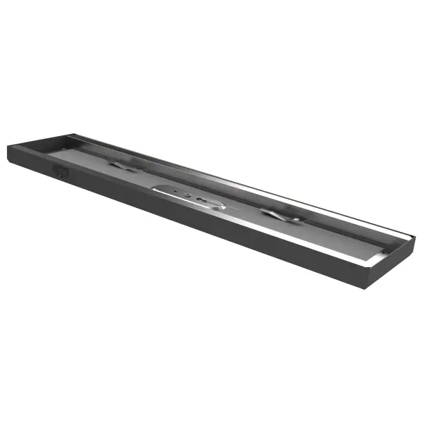 Blink Pro Plus Rectangular LED Flush Mount - 24W, Black - Image 2