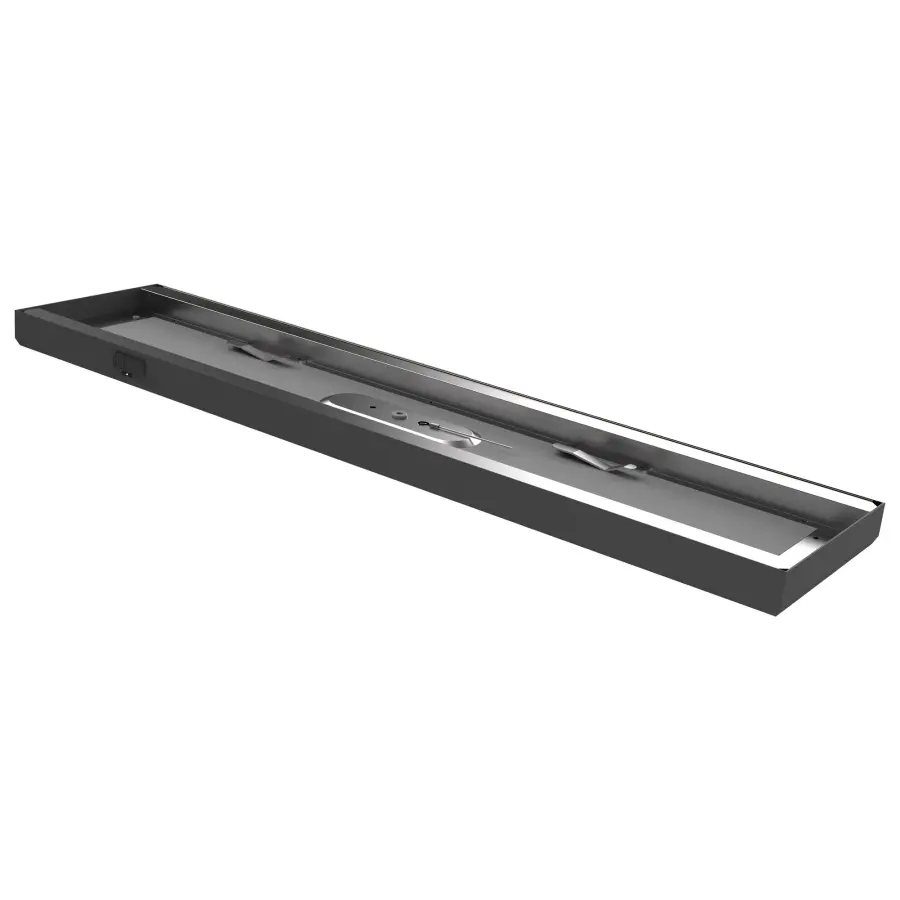Blink Pro Plus Rectangular LED Flush Mount - 24W, Black - Image 2
