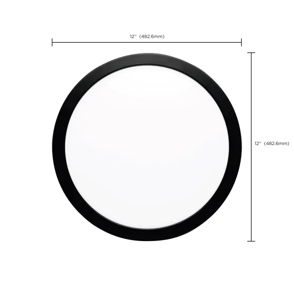 Blink Pro Plus 12" Round LED Flush Mount - Image 13