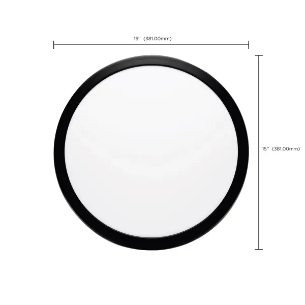 Blink Pro Plus 15" Round LED Flush Mount - Image 13