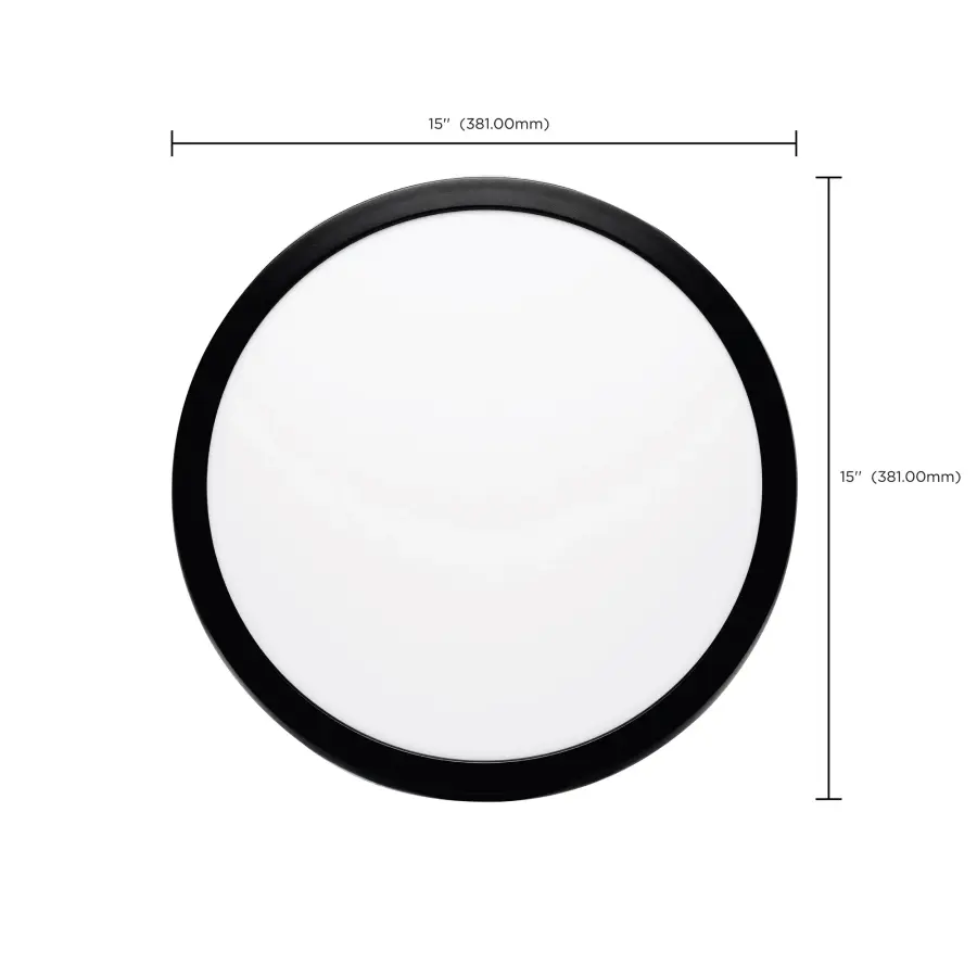 Blink Pro Plus 15" Round LED Flush Mount - Image 13