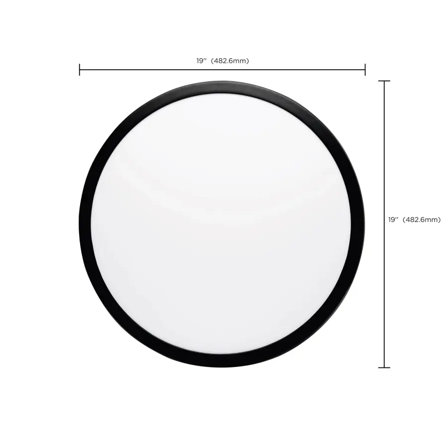 Blink Pro Plus 19" Round LED Flush Mount - Image 13