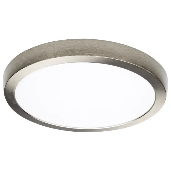 Blink Pro Plus 12" Round LED Flush Mount - Brushed Nickel - Image 1