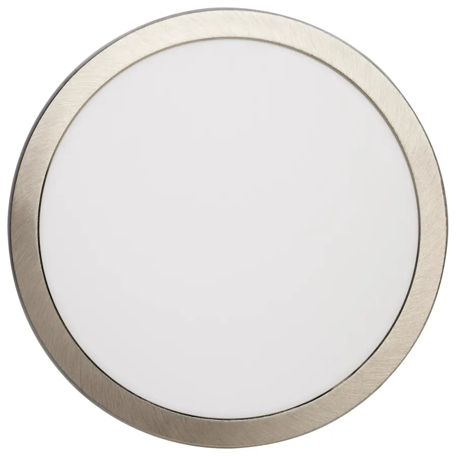 Blink Pro Plus 12" Round LED Flush Mount - Brushed Nickel - Image 3