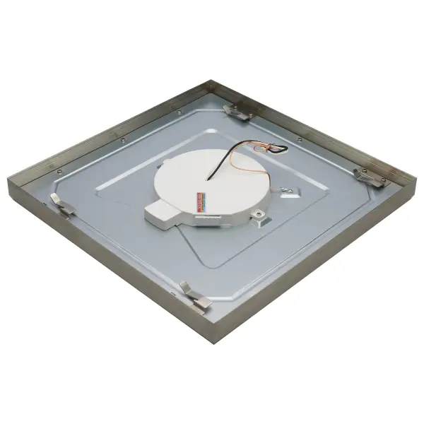 Blink Pro Plus 12" Square LED Flush Mount - Brushed Nickel - Image 2