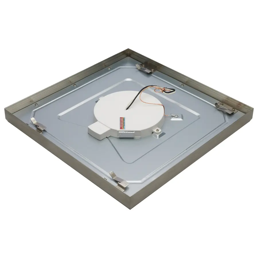 Blink Pro Plus 12" Square LED Flush Mount - Brushed Nickel - Image 2