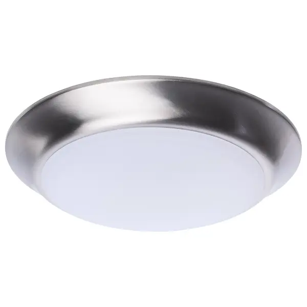 7" LED Disk Light - CCT Selectable - Brushed Nickel - Image 1