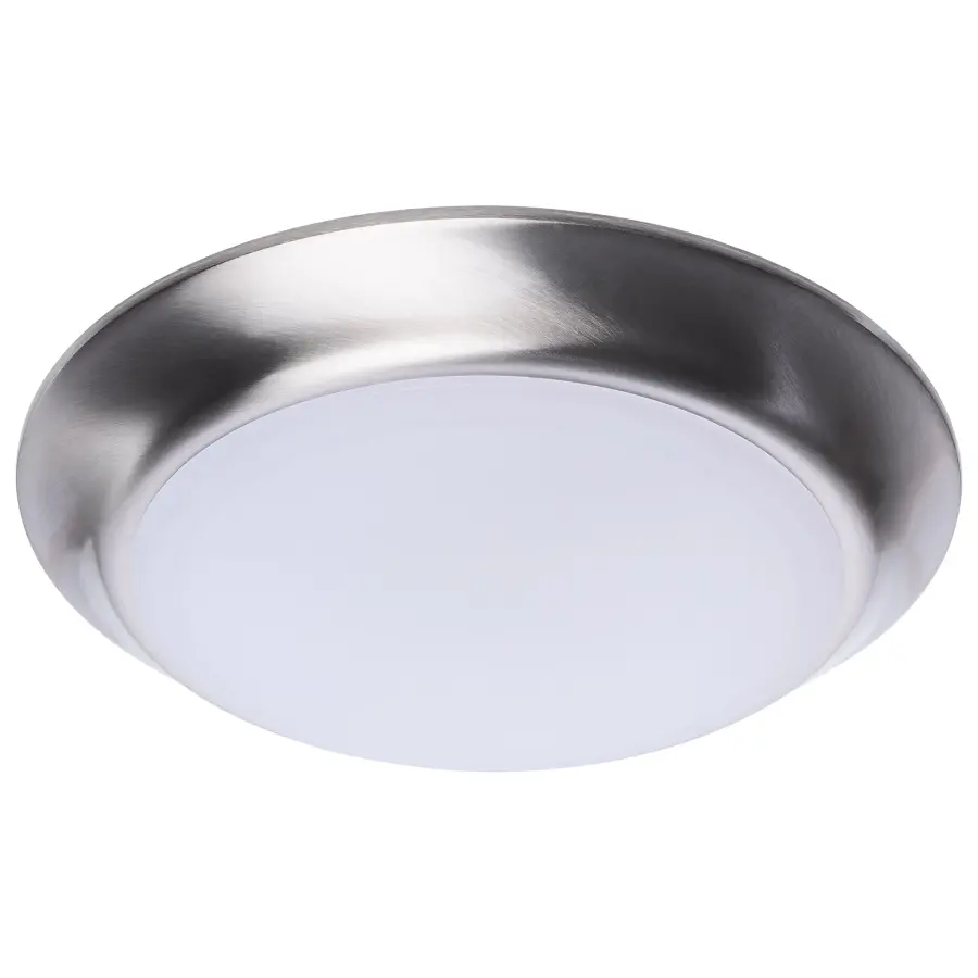 7" LED Disk Light - CCT Selectable - Brushed Nickel - Image 2