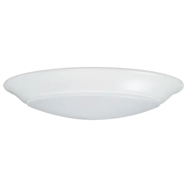 This compact 7-inch LED disk light offers exceptional versatility with selectable color temperatures from 2700K to 5000K. With a high CRI of 93 and wet location rating, it's perfect for any indoor or outdoor space requiring reliable, energy-efficient lighting.