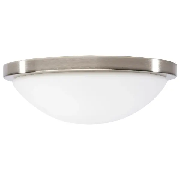 Button 11" LED Flush Mount - Brushed Nickel - Image 3