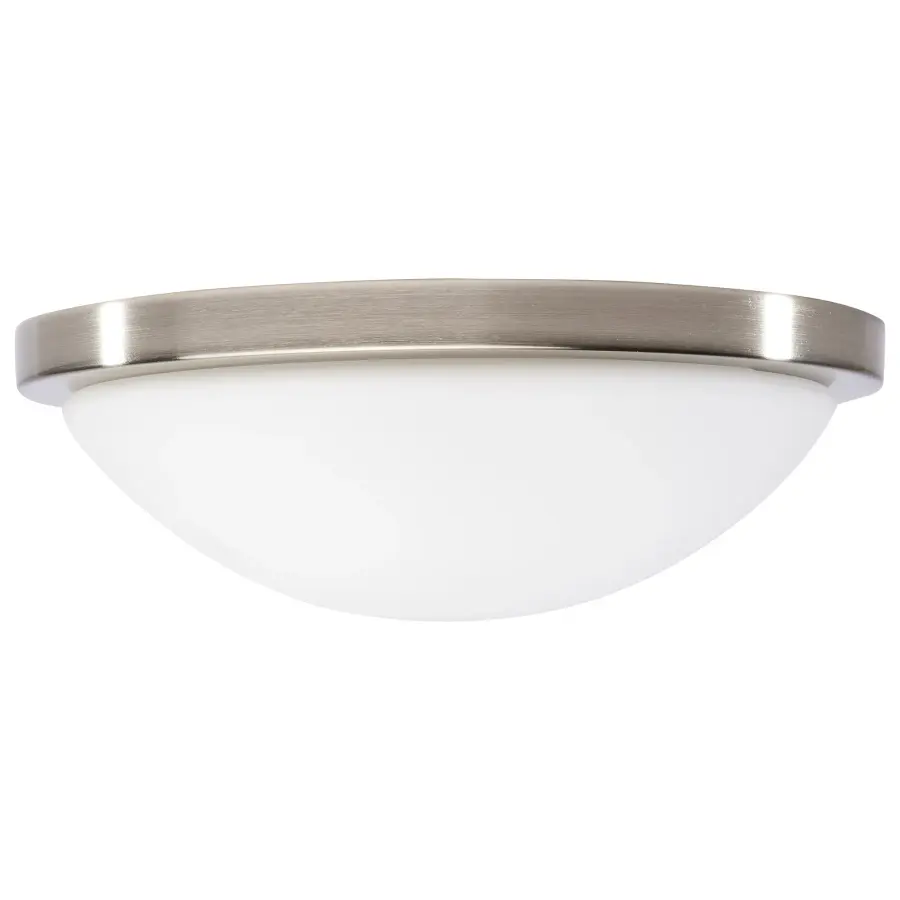 Button 11" LED Flush Mount - Brushed Nickel - Image 3