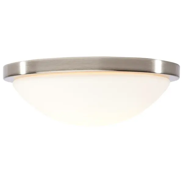 Button 11" LED Flush Mount - Brushed Nickel - Image 4
