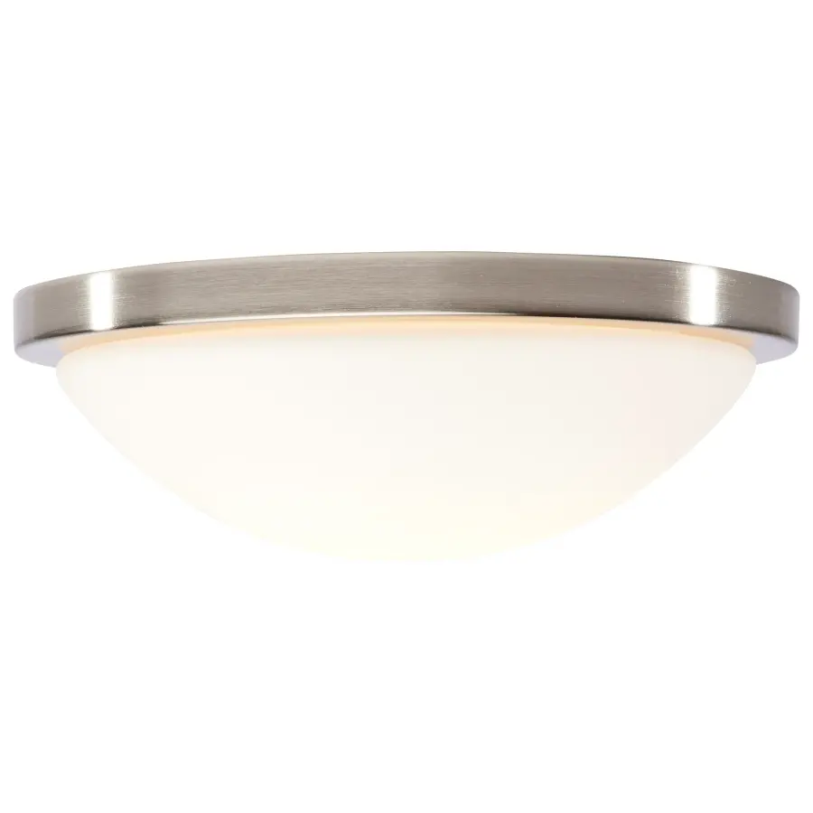 Button 11" LED Flush Mount - Brushed Nickel - Image 4