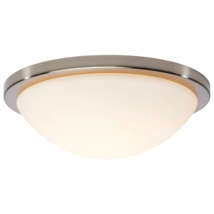Button 13" LED Flush Mount - Brushed Nickel - Image 2
